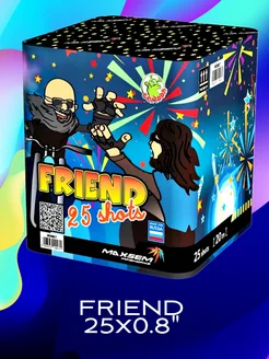 Салют фейерверк FRIEND 25 X 0.8" Maxsem 283446404 купить за 2 859 ₽ в интернет-магазине Wildberries