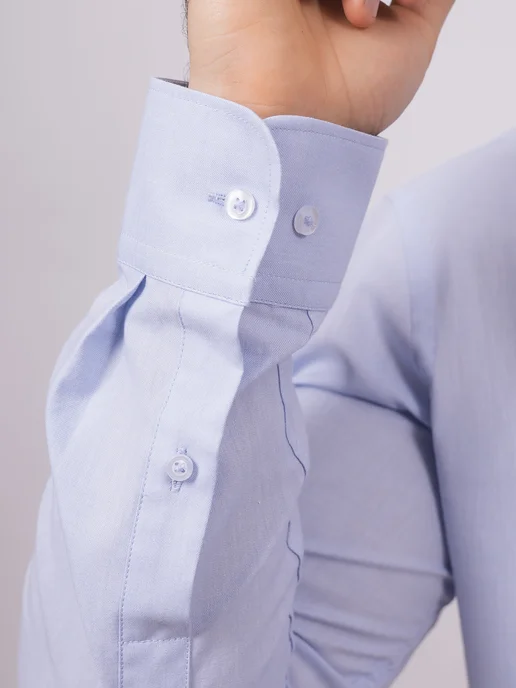 Nadex collection man's shirts Рубашка приталенная однотонная в офис, коричневый, фото 5