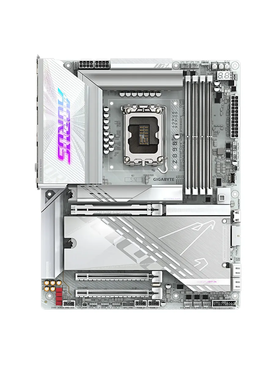 Материнская плата Gigabyte Z890 AORUS PRO ICE 1.0 Gigabyte 283485799 купить за 59 787 ₽ в интернет-магазине Wildberries