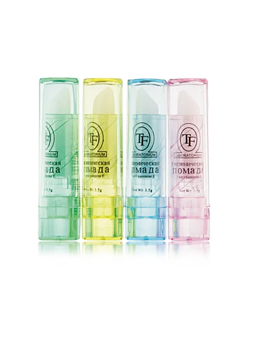 TF COSMETICS Гигиеническая помада с витамином Е бальзам для губ, белый, фото 2