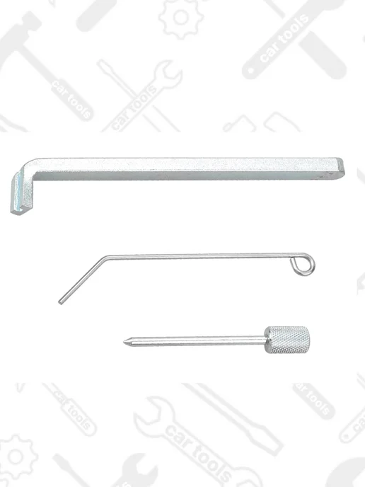 Car Tools Набор фиксаторов распредвалов Opel, Chevrolet 1.6,1.8, 16V, вариант, фото 5