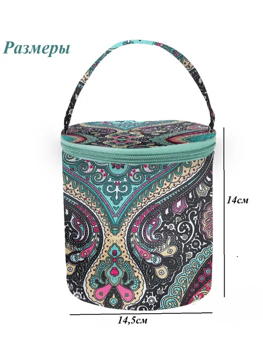 SmirreShop Сумка органайзер для вязания, черный, фото 2