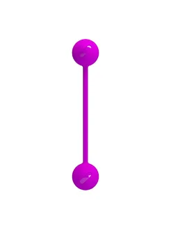 Лиловые вагинальные шарики KEGEL BALL III