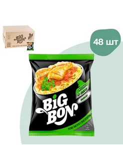 Лапша Курица + соус Сальса 75г. х 48шт Big Bon 283608546 купить за 1 480 ₽ в интернет-магазине Wildberries