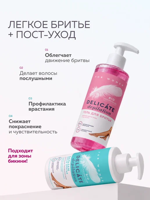 Fito cosmetic Набор для бритья гель и бальзам увлажняющий, вариант, фото 2