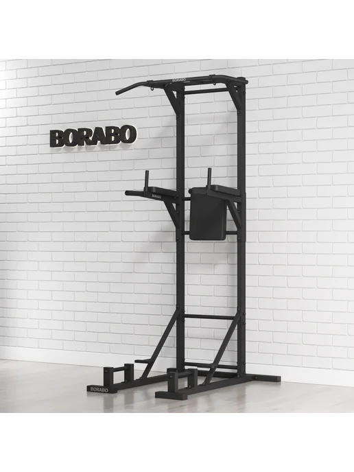 BORABO Турник для дома напольный 3 в 1 COMFORT, черный, фото 3