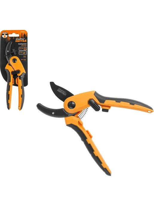 startul Секатор садовый контактный METSA ST6492-01 24 мм, желтый, фото 2