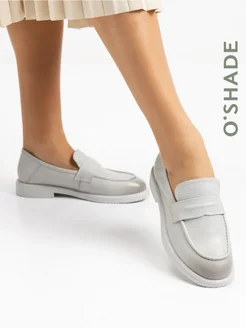 Лоферы женские кожаные O`SHADE 283768587 купить за 2 839 ₽ в интернет‑магазине Wildberries