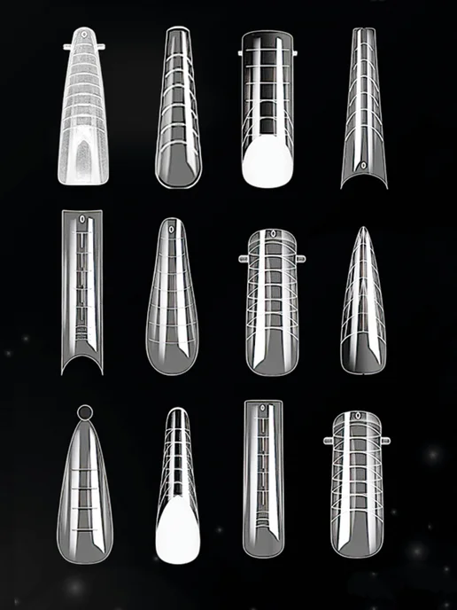 Non Stop Nails Верхние формы для наращивания ногтей, вариант, фото 4
