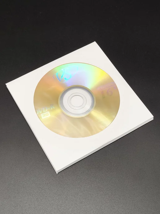 VS Диск DVD+R в конверте 4.7GB 16x, 15 штук, 4,7 ГБ, фото 6